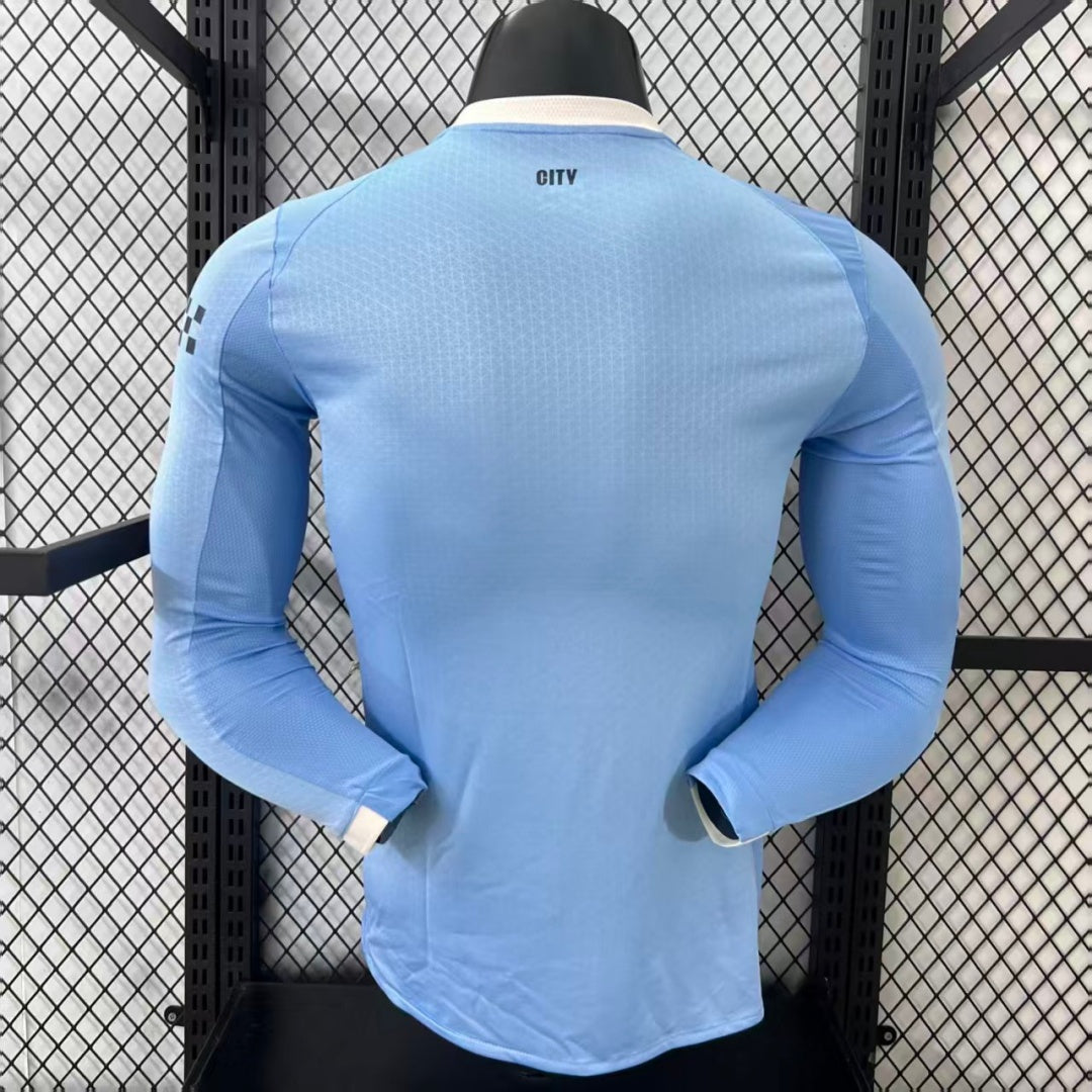 Maillot 25/26 Manchester City Domicile player Manches Longues